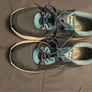 Danskin Charcoal and Teal Running Shoes size 41 used 2x